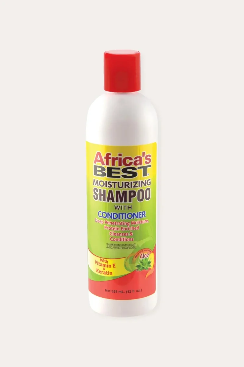 AFRICA'S BEST MOISTURE SHAMPOO WITH CONDITIONER 12oz