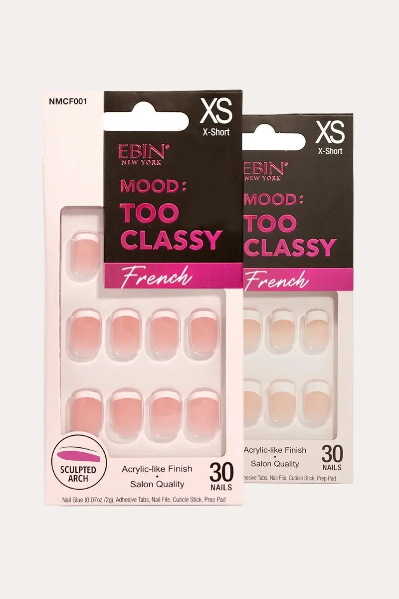 EBIN NEW YORK MOOD - TOO CLASSY FRENCH | NAIL TIPS