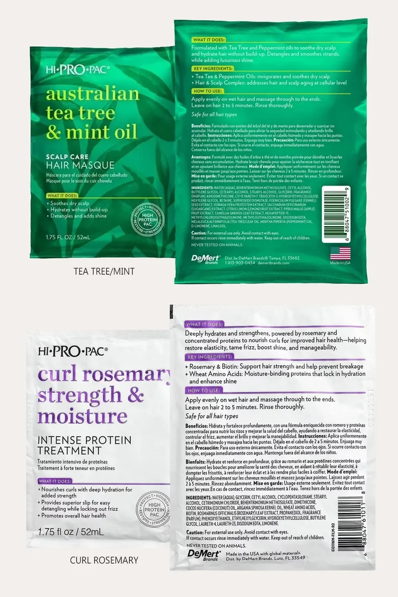 HI-PRO-PAC EXTREMELY DAMAGED HAIR INTENSE PROTEIN TREATMENT 1.75oz