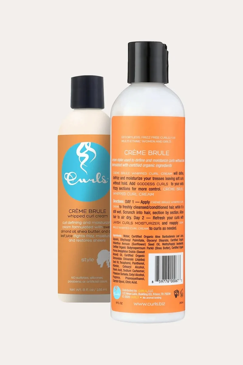 CURLS CREME BRULE WHIPPED CURL CREAM 8oz