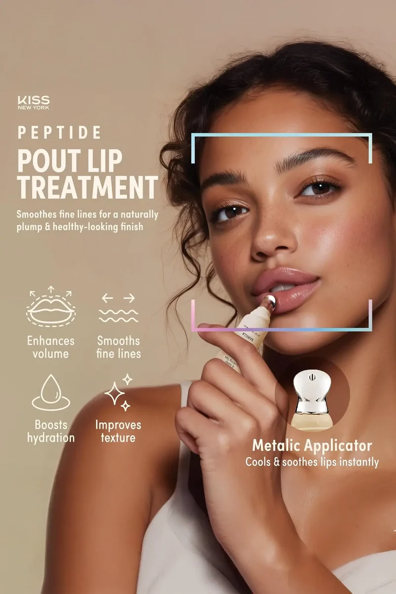 KISS NEW YORK PEPTIDE POUT LIP TREATMENT
