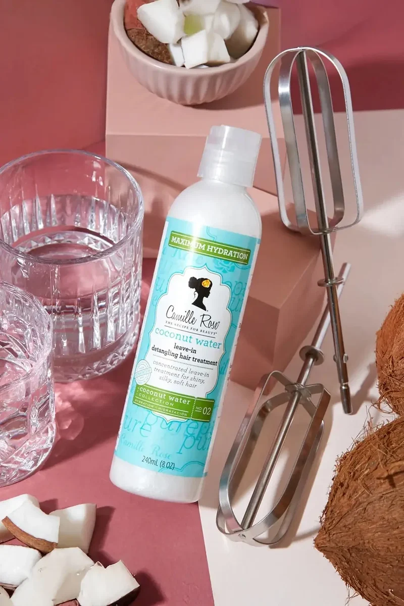 CAMILLE ROSE COCONUT WATER LEAVE-IN DETANGLING HAIR TREATMENT 8oz