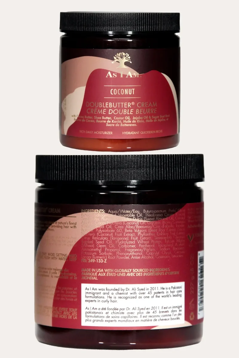 AS I AM DOUBLEBUTTER CREAM 8oz
