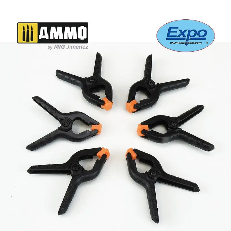 6 pcs Micro Clamp Set