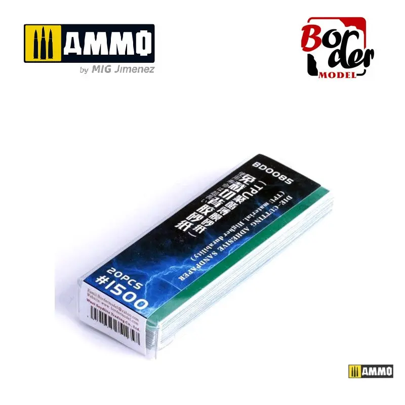 Die-Cutting Adhesive Sandpaper (TPU Material) 20pc