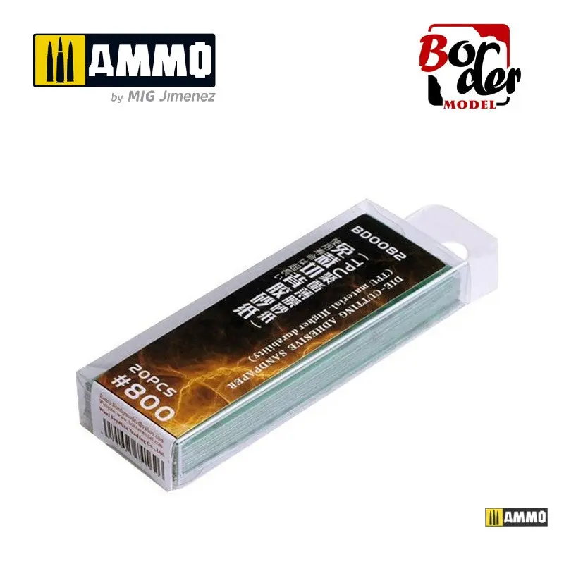 Die-Cutting Adhesive Sandpaper (TPU Material) 20pc
