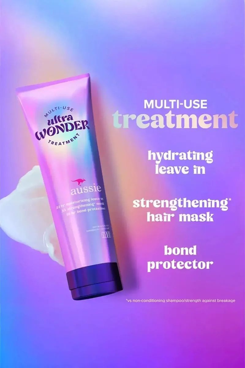 AUSSIE ULTRA WONDER TREATMENT LEAVE-IN & PRE-WASH - AMINO ACID INFUSION HAIR
