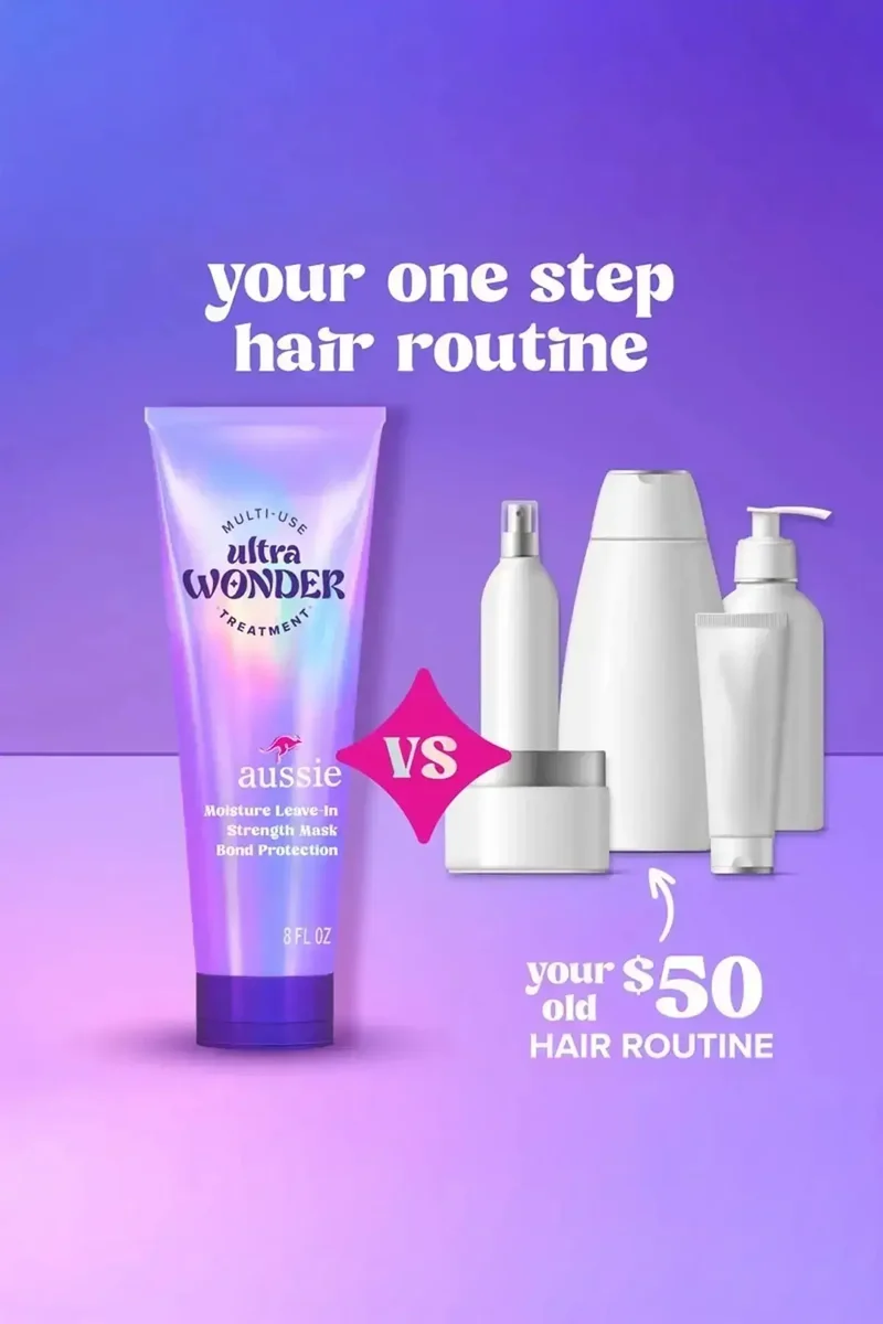 AUSSIE ULTRA WONDER TREATMENT LEAVE-IN & PRE-WASH - AMINO ACID INFUSION HAIR