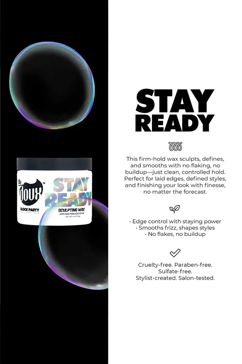 THE DOUX STAY READY SCULPTING WAX 4oz