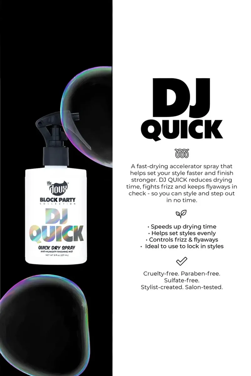 THE DOUX DJ QUICK DRY SPRAY 8oz