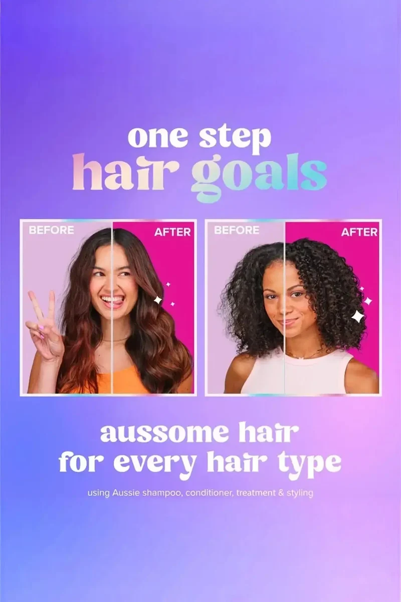 AUSSIE ULTRA WONDER DAILY MIST LIGHTWEIGHT MULTI-USE DETANGLER - PROTECT HAIR FROM HEAT STYLING