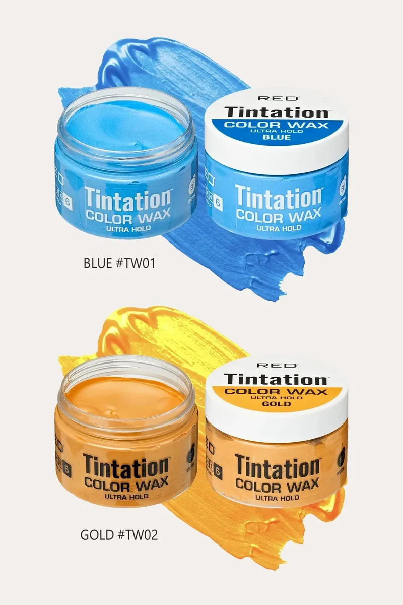 RED BY KISS TEMPORARY HAIR COLOR WAX - VIVID INSTANT COLOR