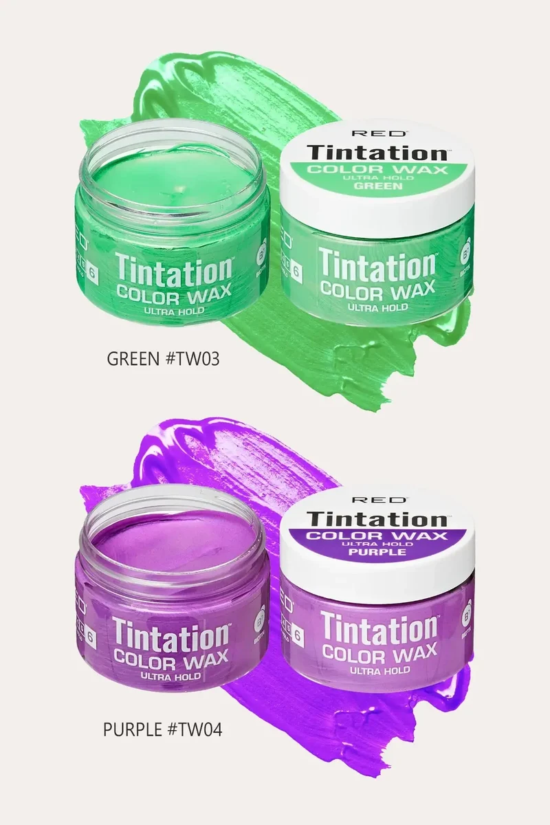 RED BY KISS TEMPORARY HAIR COLOR WAX - VIVID INSTANT COLOR