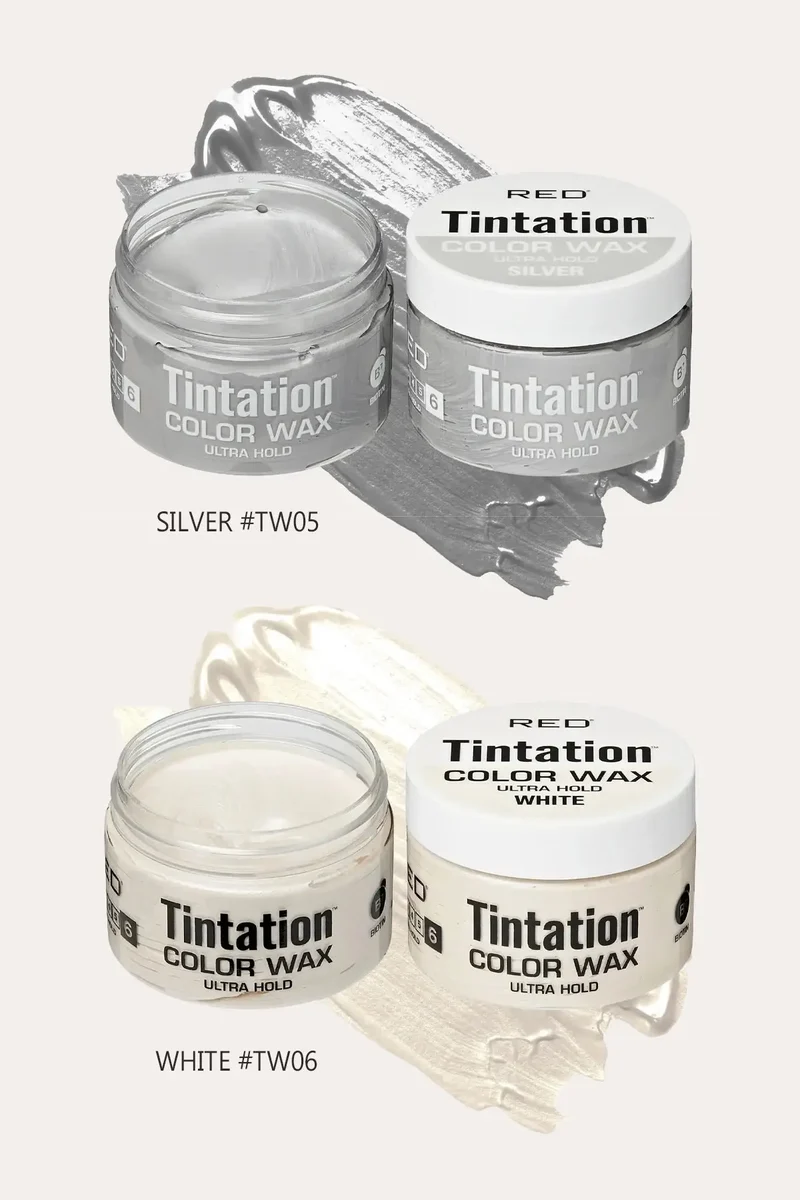 RED BY KISS TEMPORARY HAIR COLOR WAX - VIVID INSTANT COLOR