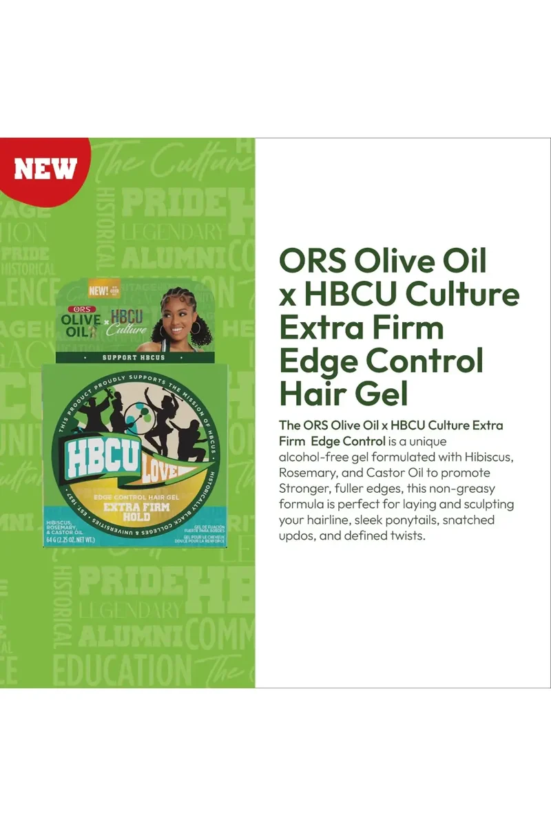 ORS OLIVE OIL HBCU EDGE CONTROL HAIR GEL 2.25oz