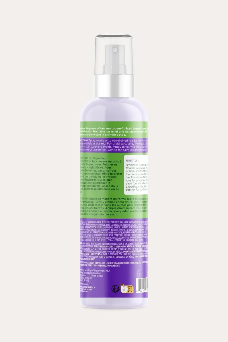 ORS OLIVE OIL BRAIDZONE 7-IN-1 BRAID LEAVE IN SPRAY 8oz