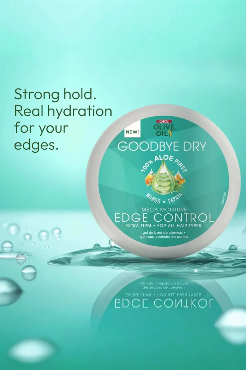 ORS OLIVE OIL GOODBYE DRY MEGA MOISTURE EDGE CONTROL 2.25oz