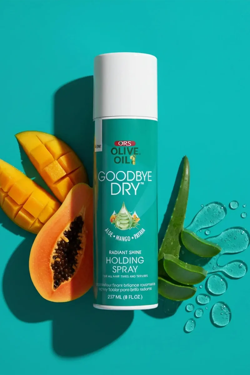 ORS OLIVE OIL GOODBYE DRY RADIANT SHINE HOLDING SPRAY 8oz