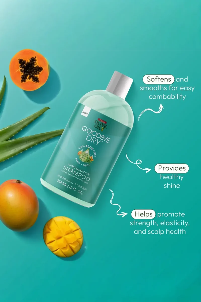ORS OLIVE OIL GOODBYE DRY THIRST QUENCHER SHAMPOO 12oz
