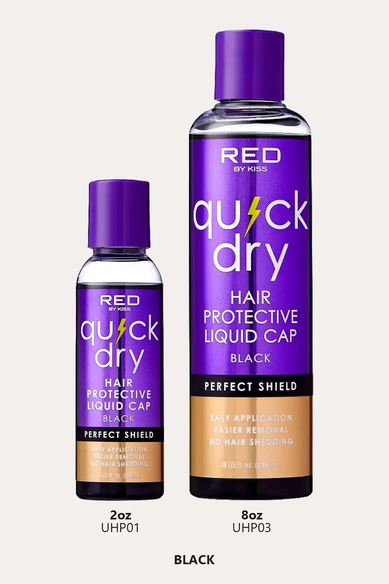 RED BY KISS QUICK DRY HAIR PROTECTIVE LIQUID CAP