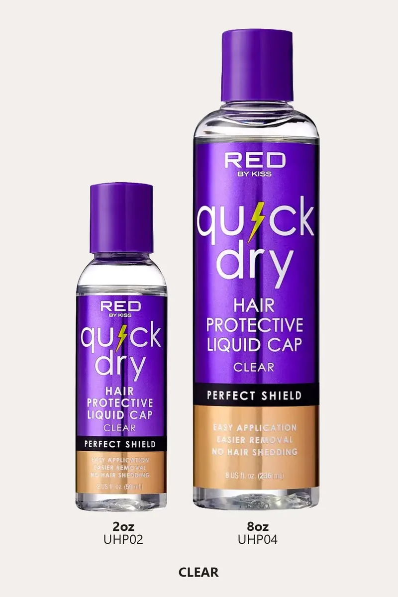 RED BY KISS QUICK DRY HAIR PROTECTIVE LIQUID CAP