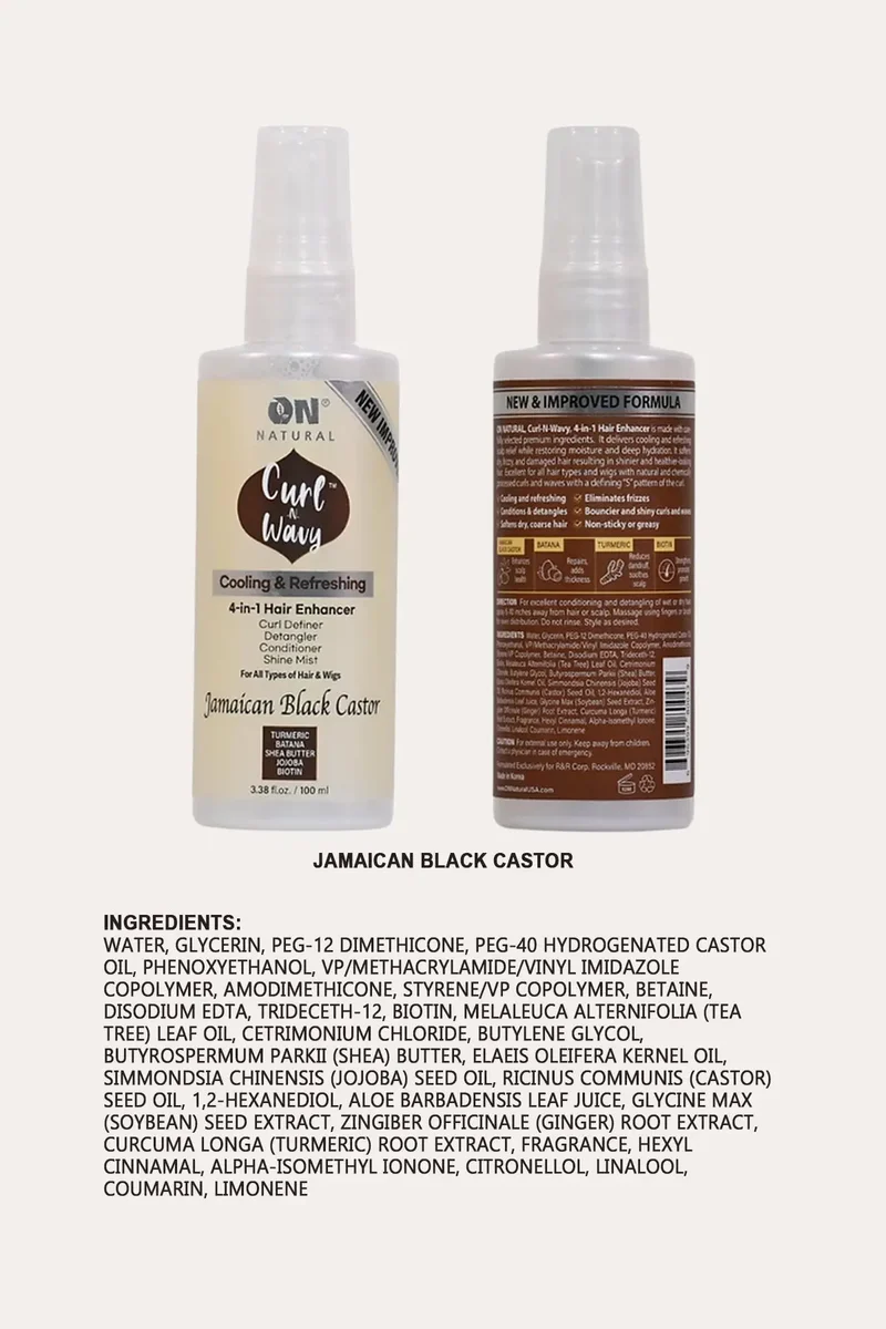 ON NATURAL CURL-N-WAVY 4IN1 ENHANCER 3.38OZ
