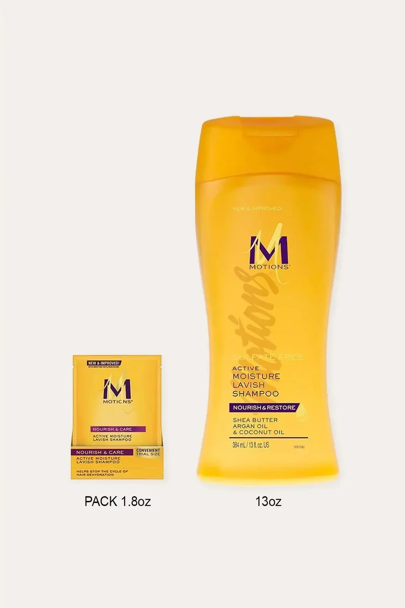MOTIONS NOURISH & CARE ACTIVE MOISTURE LAVISH SHAMPOO