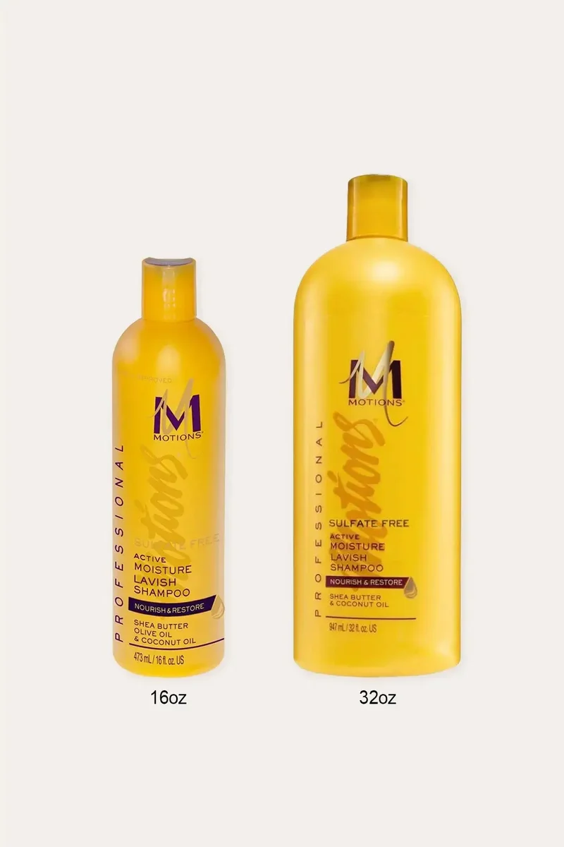 MOTIONS NOURISH & CARE ACTIVE MOISTURE LAVISH SHAMPOO