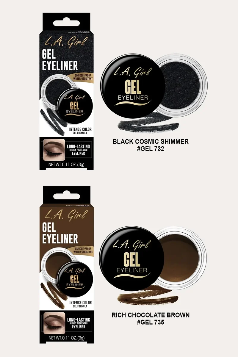 L.A. GIRL GEL EYELINER 3g