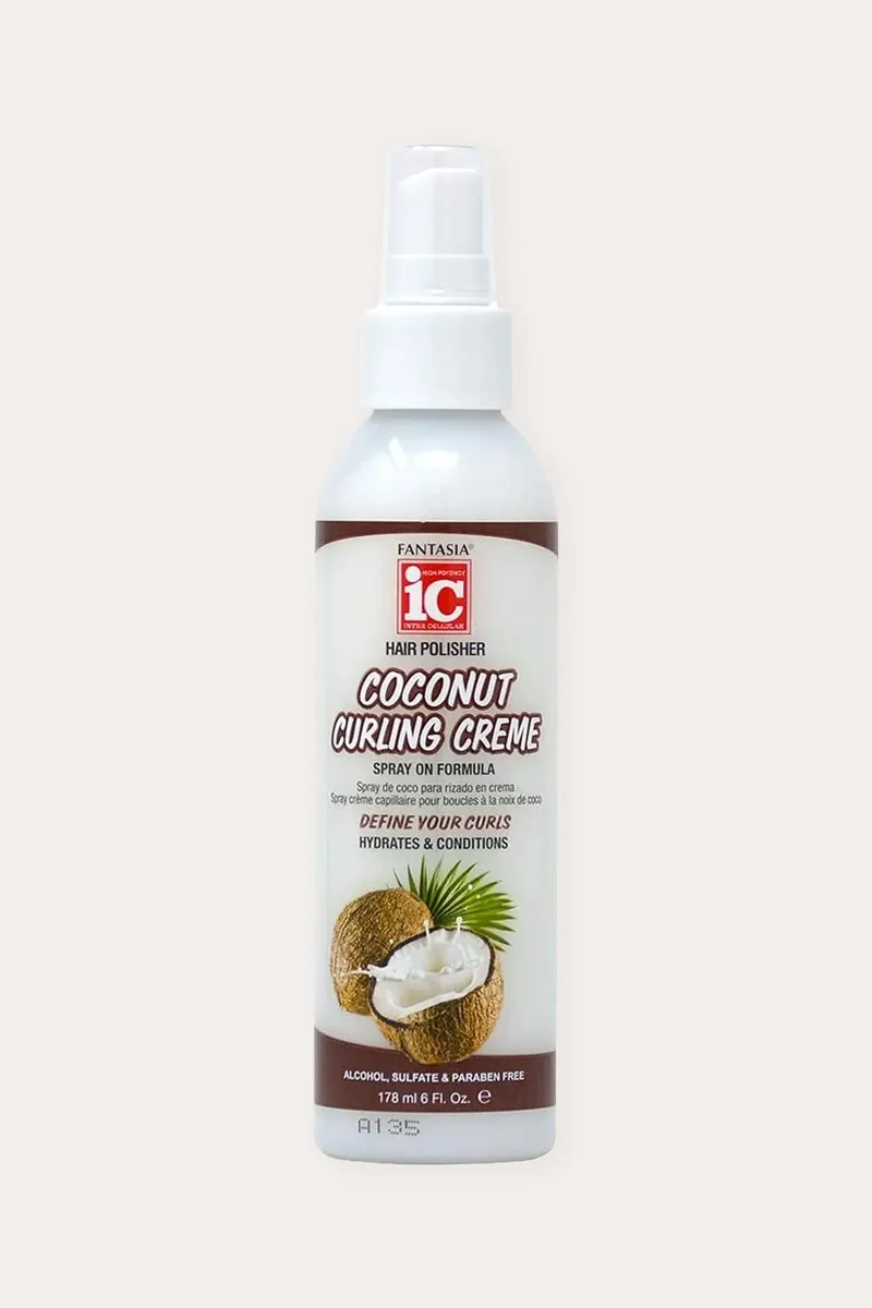 FANTASIA IC COCONUT CURLING CREME 6oz