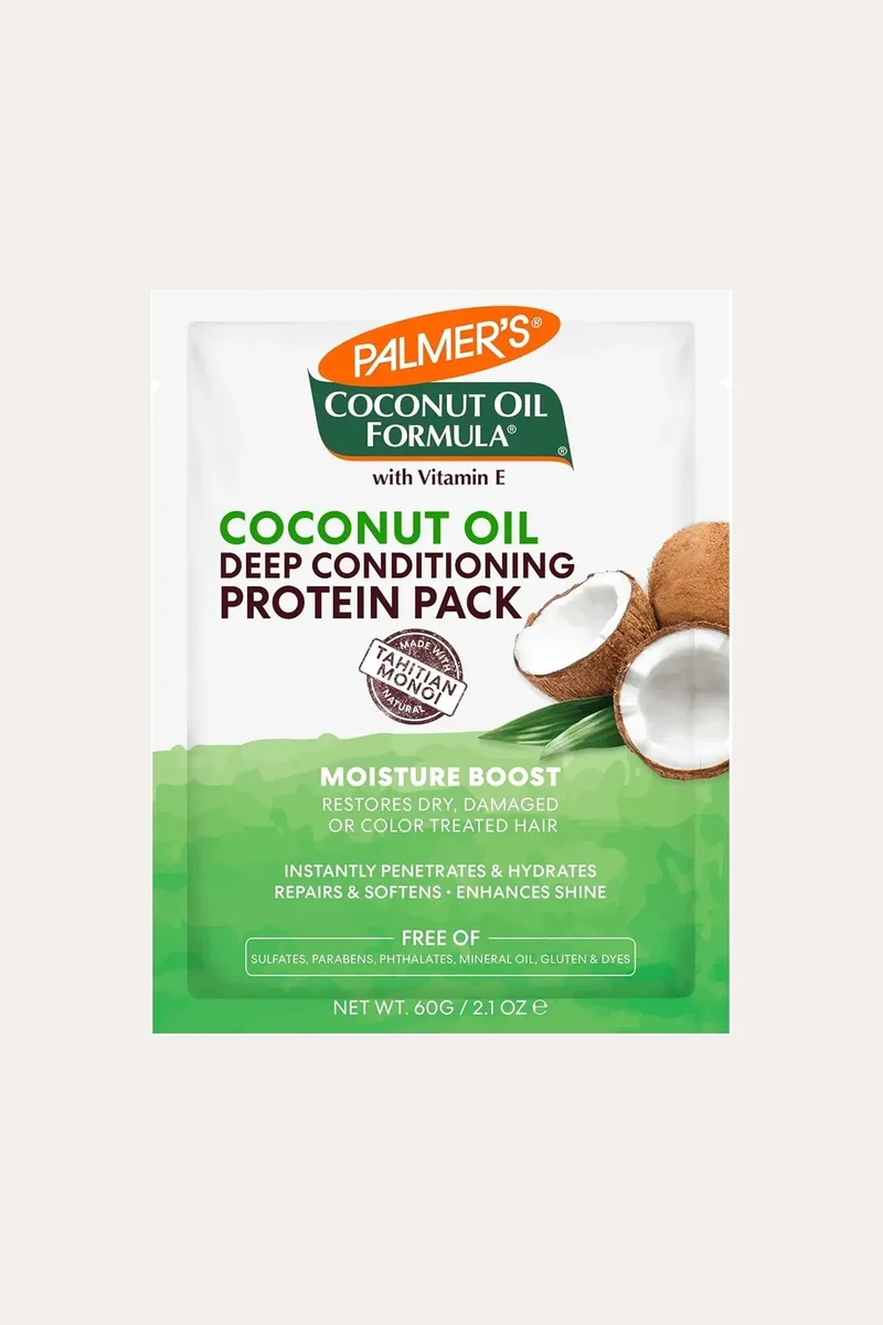 PALMER'S COCONUT OIL DEEP CONDITIONING PROTEIN TREATMENT PACK 2.1oz