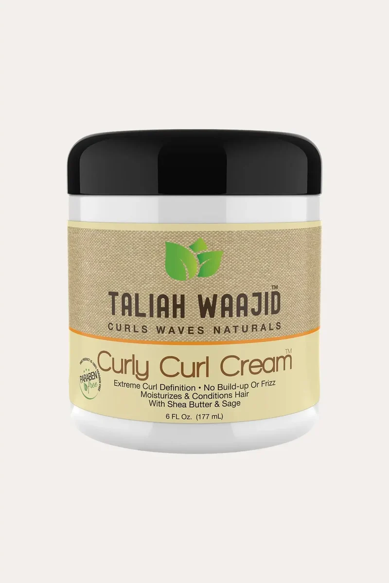 TALIAH WAAJID CURLS WAVES AND NATURALS CURLY CURL CREAM 6oz