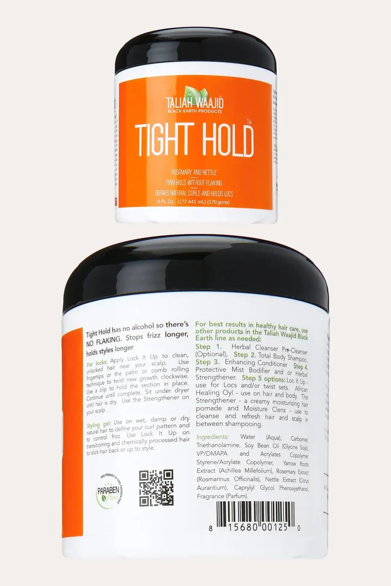 TALIAH WAAJID BLACK EARTH LOCK IT UP TIGHT HOLD 6oz | STYLING GEL