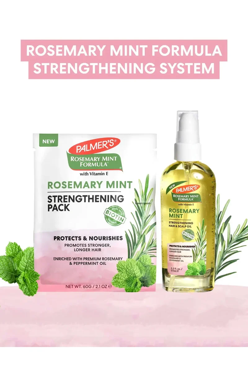 PALMER'S ROSEMARY MINT HAIR & SCALP OIL 3.3oz