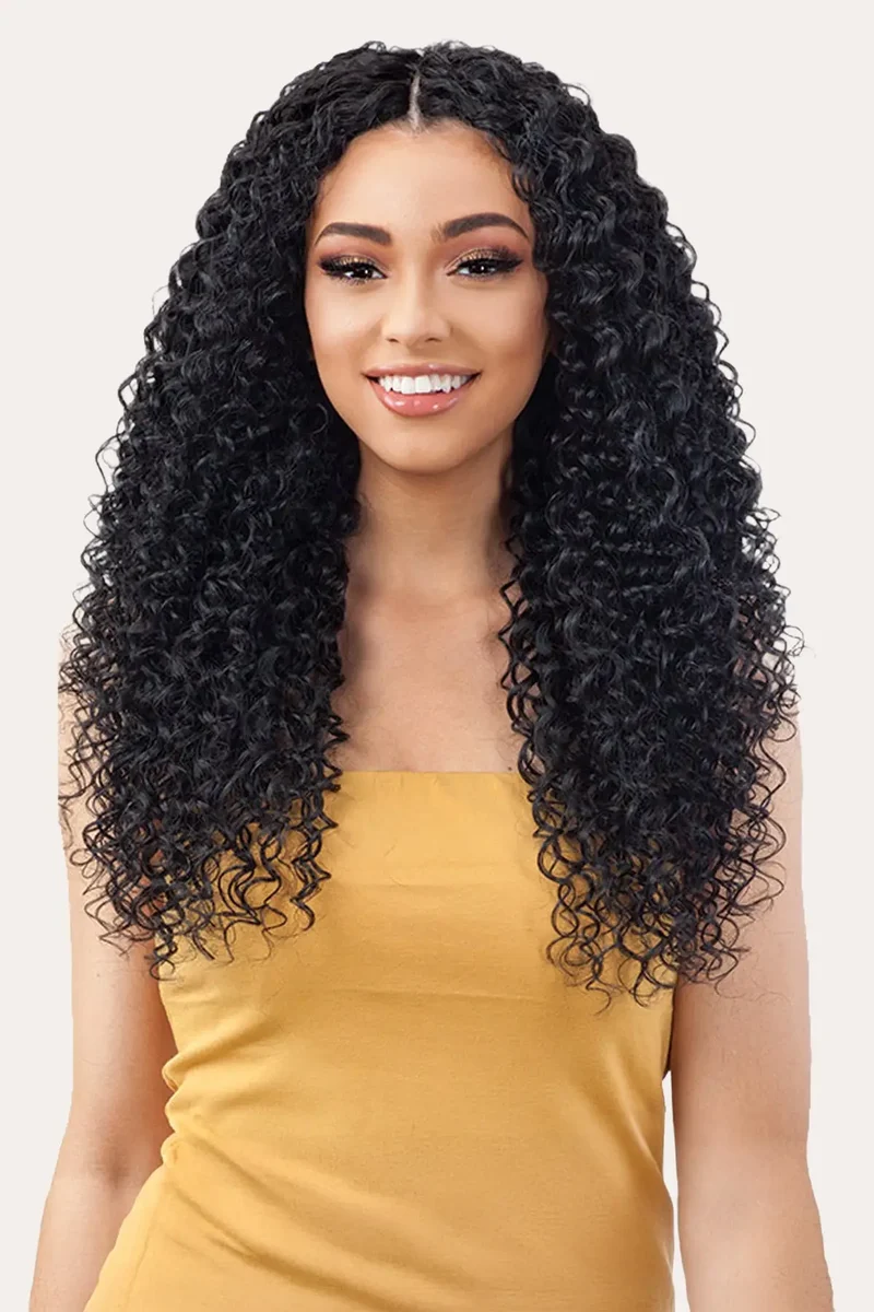 SHAKE N GO ORGANIQUE WEAVE WATER CURL 24"