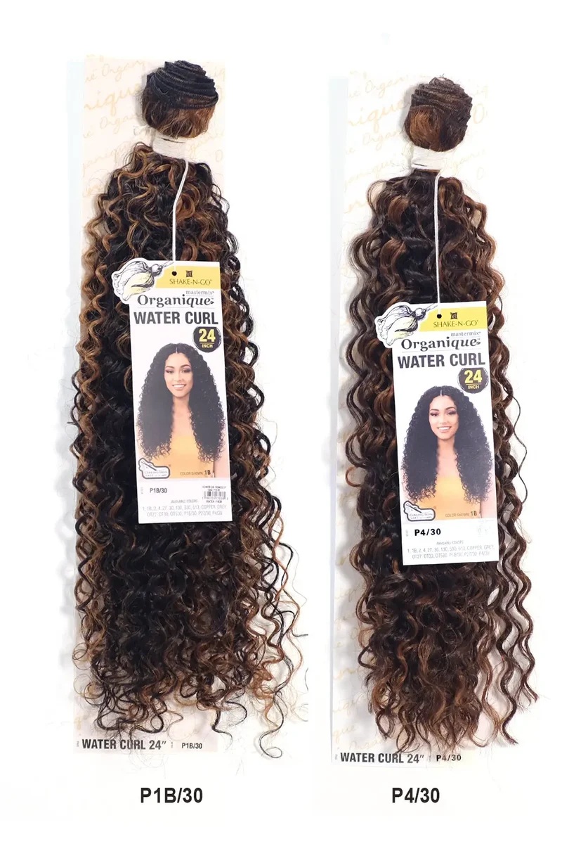 SHAKE N GO ORGANIQUE WEAVE WATER CURL 24"