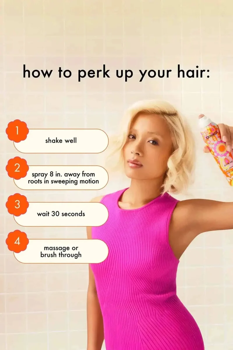 AMIKA PERK UP DRY SHAMPOO 1.8 & 5.3OZ - TALC FREE