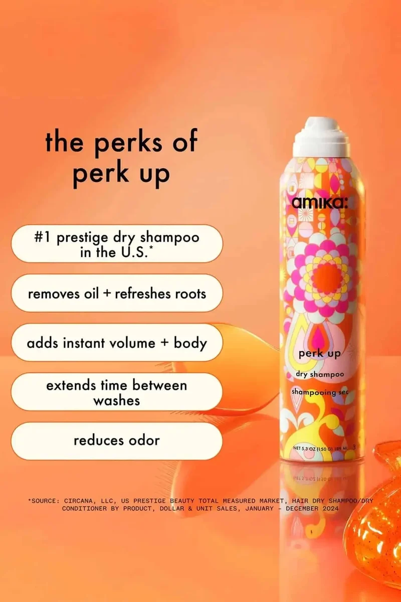 AMIKA PERK UP DRY SHAMPOO 1.8 & 5.3OZ - TALC FREE