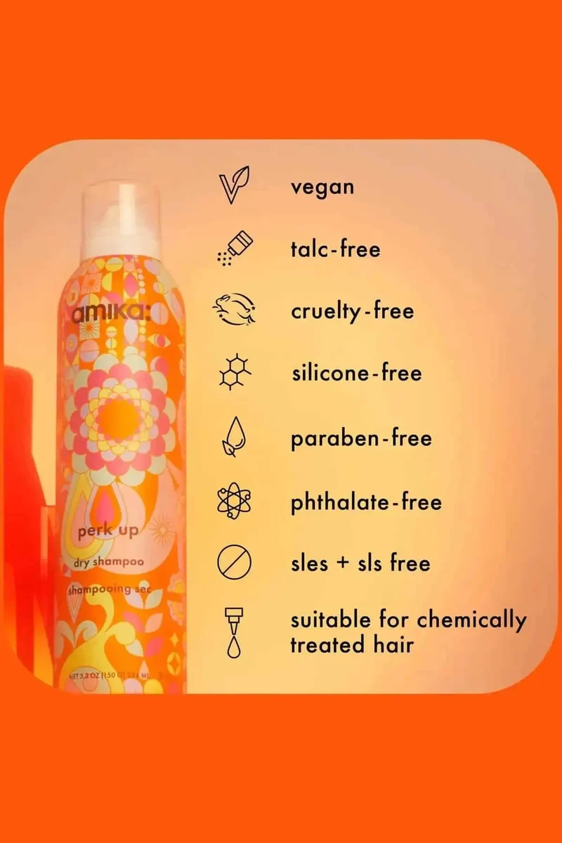 AMIKA PERK UP DRY SHAMPOO 1.8 & 5.3OZ - TALC FREE