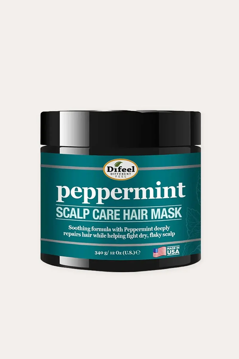 DIFEEL PEPPERMINT SCALP CARE HAIR MASK 12oz