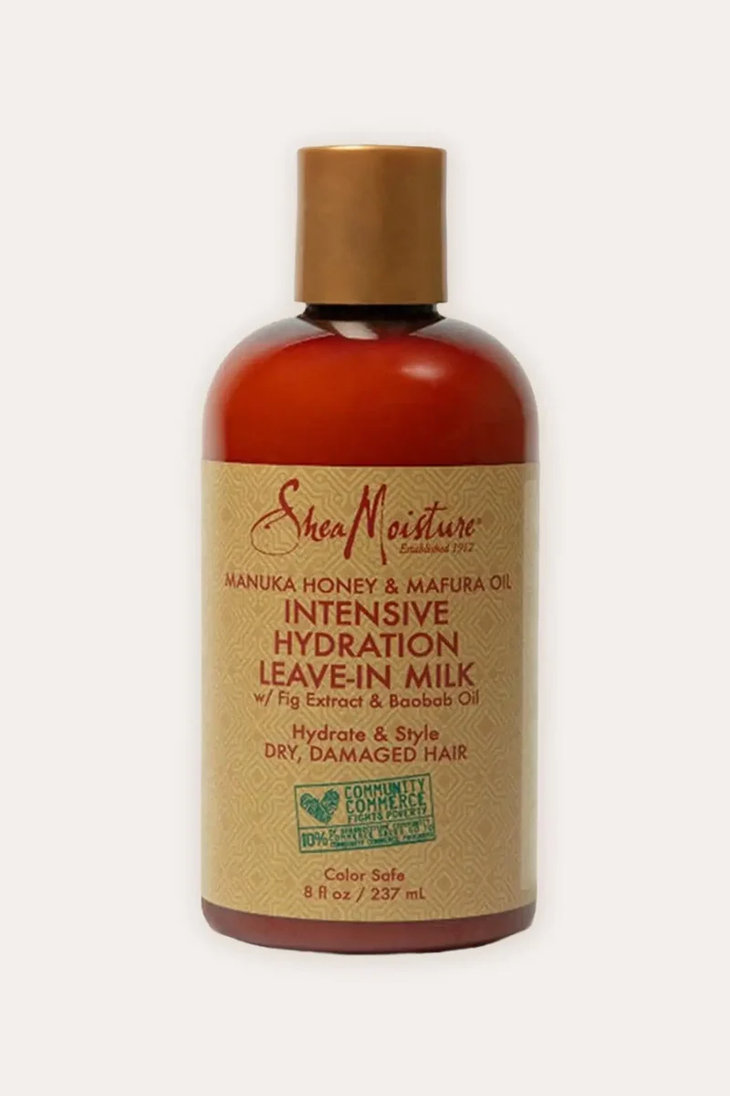 SHEA MOISTURE MANUKA HONEY & MAFURA OIL INTENSIVE HYDRATION LEAVE-IN MILK 8oz | Leave in Treatment