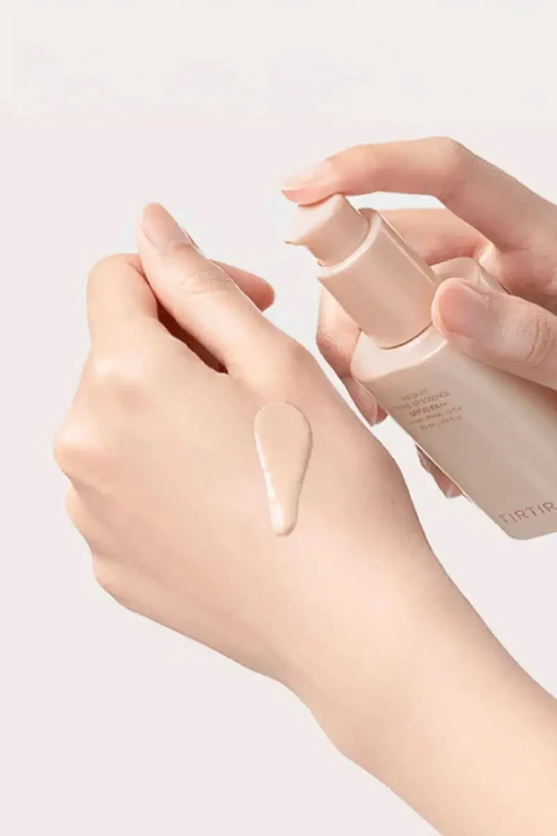 TIRTIR MASK FIT TONE UP ESSENCE - GLASS SKIN & NO FOUNDATION MAKEUP