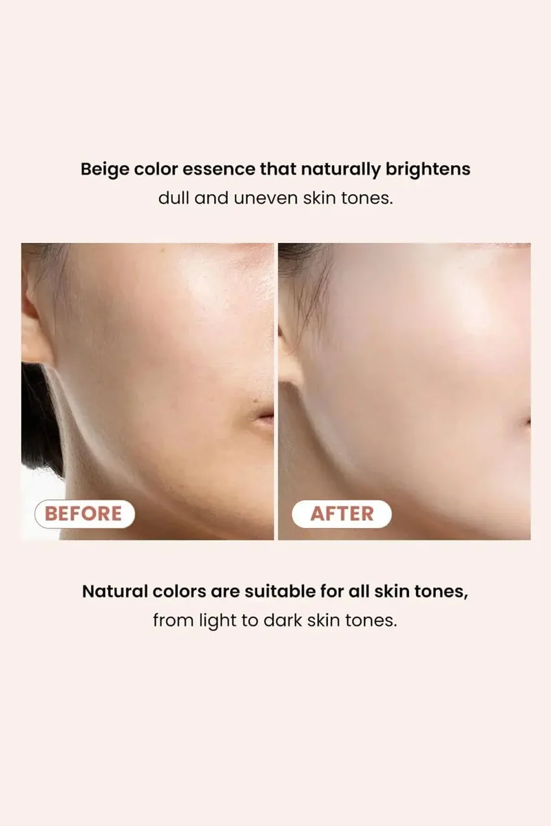 TIRTIR MASK FIT TONE UP ESSENCE - GLASS SKIN & NO FOUNDATION MAKEUP