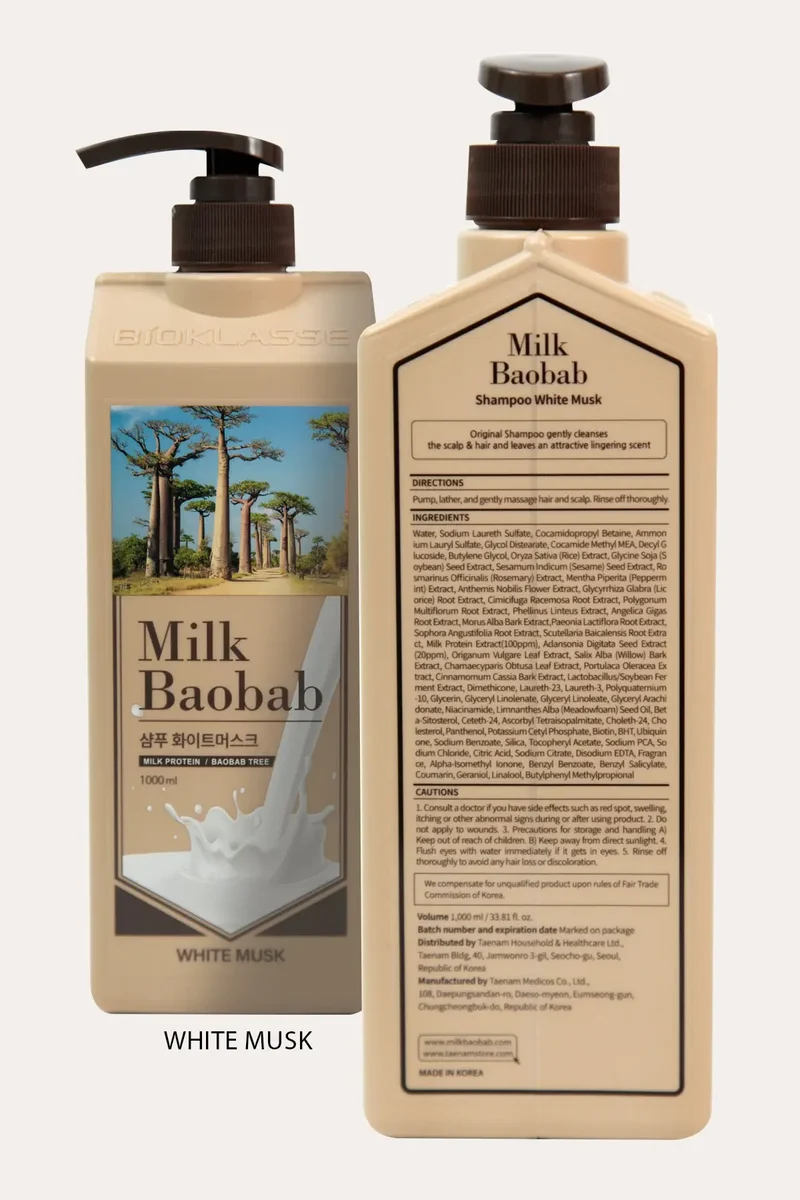 MILK BAOBAB SHAMPOO 1000ml