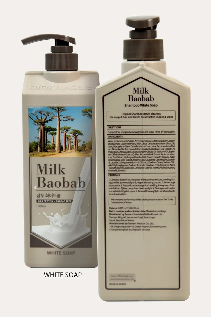 MILK BAOBAB SHAMPOO 1000ml