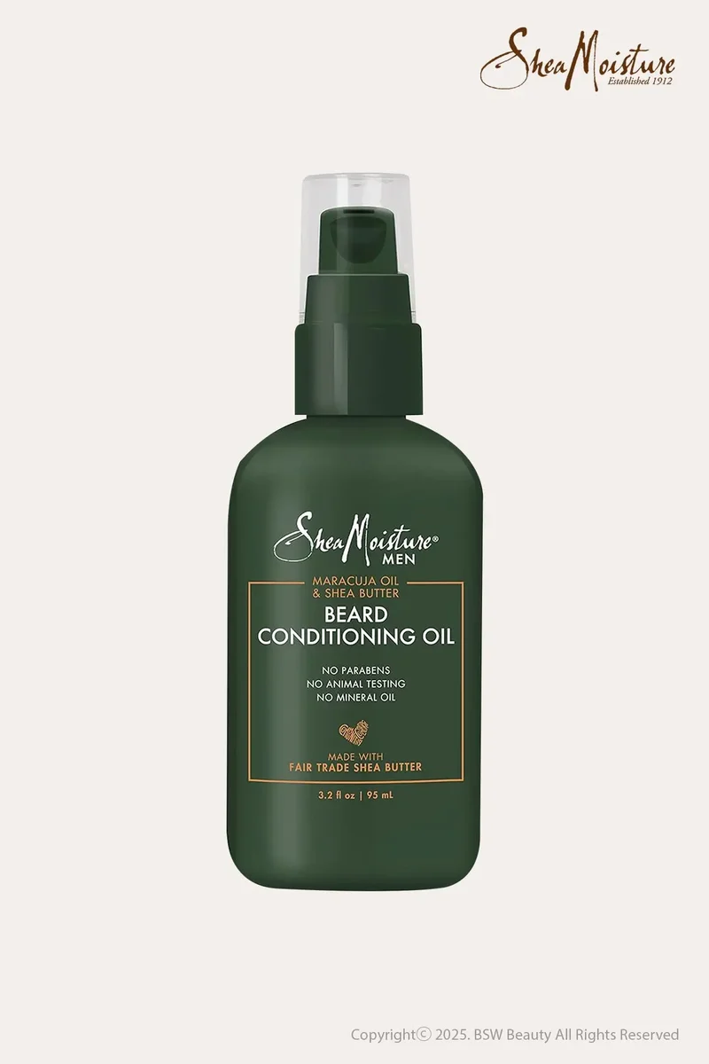 SHEA MOISTURE MEN MARACUJA & SHEA OILS BEARD CONDITIONING OIL 3.2oz