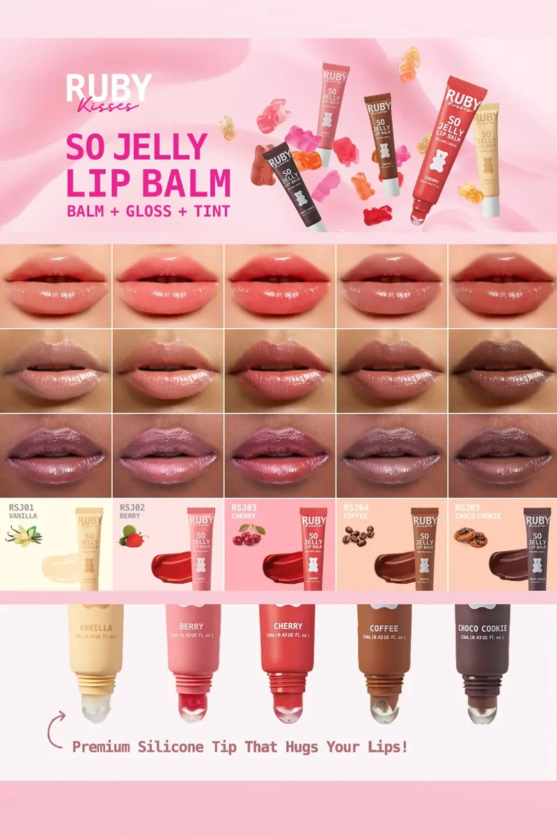RUBY KISSES SO JELLY LIP BALM