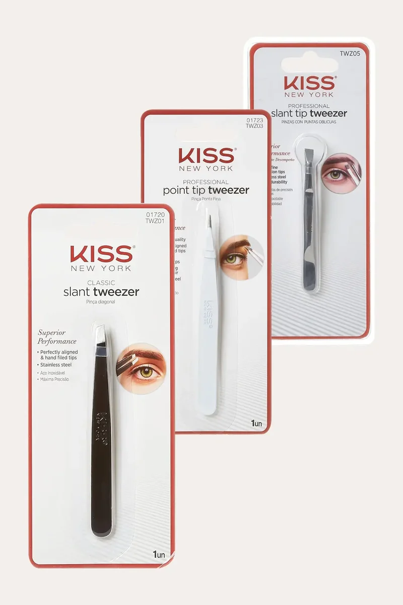 KISS NEW YORK TWEEZER-SLANT TIP