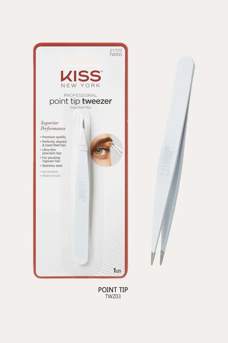 KISS NEW YORK TWEEZER-SLANT TIP