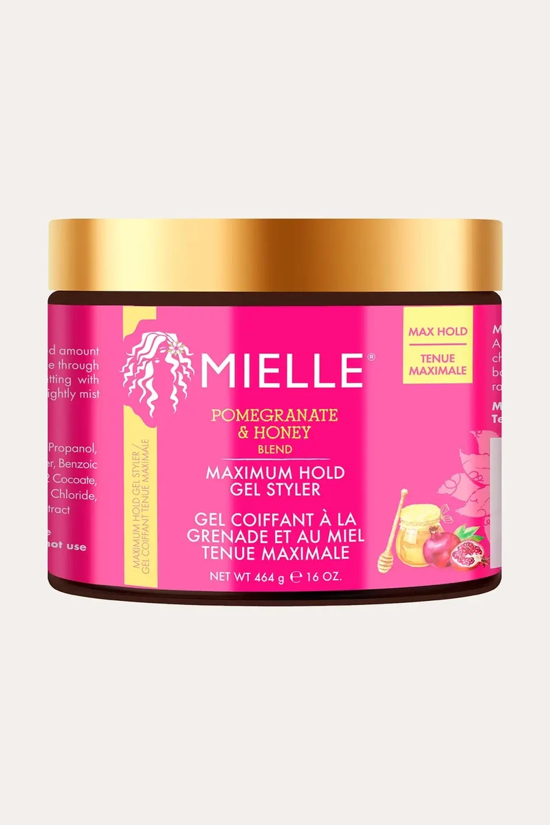 MIELLE POMEGRANATE & HONEY MAXIMUM GEL STYLER 16oz